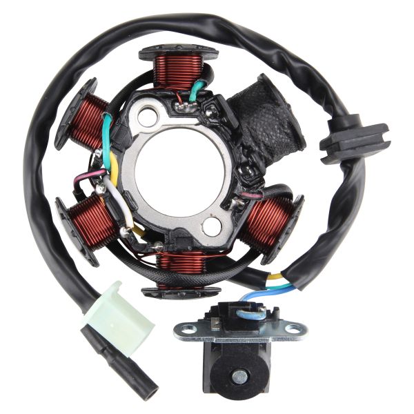 Lichtmaschine Stator für SYM Mio 50 Ankerplatte Generator (105504)