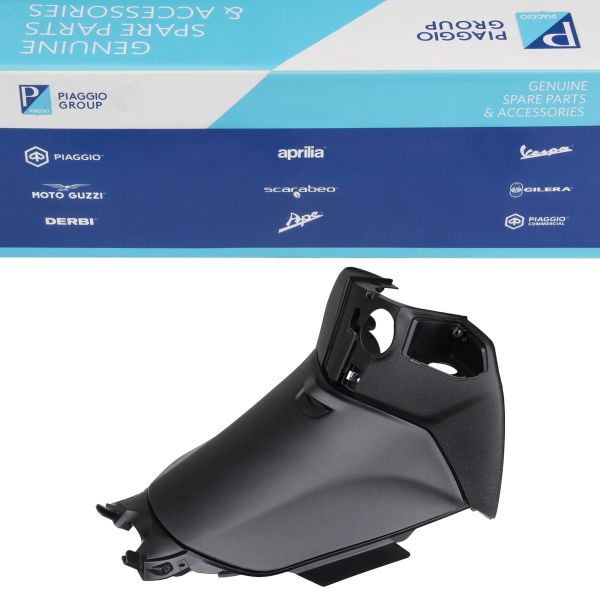 Piaggio Original Gepäckfach Handschuhfach Staufach schwarz für Beverly 125/300/350 RST – Ersatzteil 1B003713000B2 (1B003713000B2)