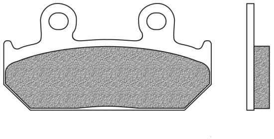 Bremsbeläge vorne Sintermetall Performance S2 Typ FD.0106 für Honda CBR 250 R, CBR F,NSR 250,NTV 600 (720106)