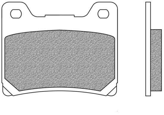 Bremsbeläge vorne Sintermetall Performance S2 Typ FD.0068 für Yamaha FJ 1100, FZ, FZR, XJ 600 / 900, (740068)