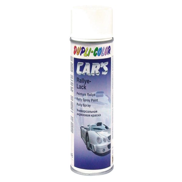 Car's Rallye Lack Lackspray weiß glänzend 600 ml. (DU693885)