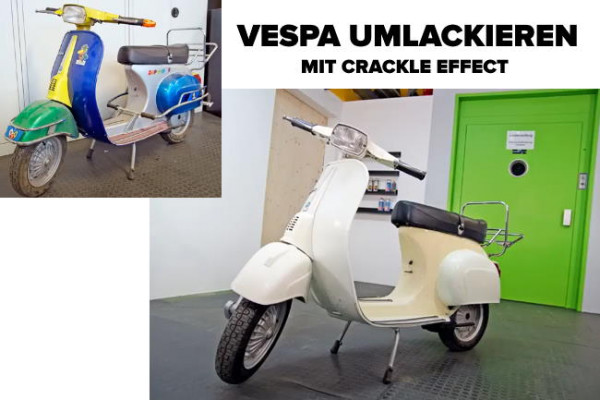 vespa_umlackieren_crackle_effekt