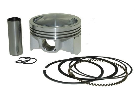 Kolben Satz Naraku 58,5mm 160ccm für GY6, 152QMI, 157QMI, Baotian BT125QT, Rex RS125, Jmstar, Jonway (162185)