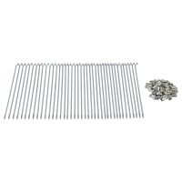 Speichensatz (36 Speichen + Nippel) 160x2,9mm 120° CHROM Zündapp Super Sport Combinette Typ 433 510 515 / KS 75 Typ 511 (165663)