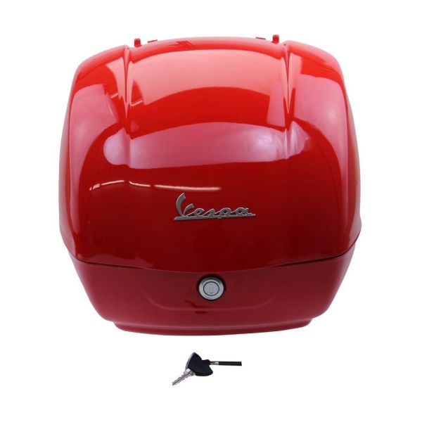 Top Case Vespa GTS Super 125 -> 300, original Piaggio, rot/dragon 894, 36 Liter  (CM273322)