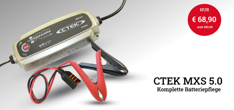 Ctek Mxs 5 0 Batterieladegerat Gunstig Kaufen Zs2radteile Ersatzteile Und Tuning Zubehor Fur Roller Motorrader
