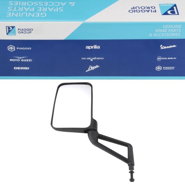 Seitenspiegel/Rückspiegel links 612343 schwarz für Piaggio Vespa Ape 50 TM 703 P703V Car (612343)