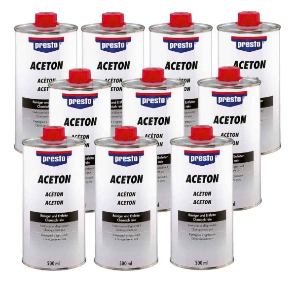 Presto Aceton 10x 500 ml. (PR17161110)
