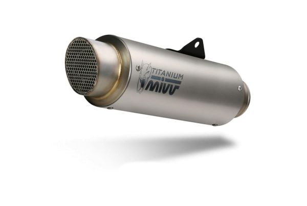 Mivv SPORT Schalldämpfer GPpro SLIP-ON Titan für KAWASAKI NINJA 400 BJ 2018 > (K.047.L6P)