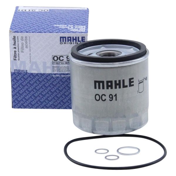 BMW K75 K100 K1 K1100 Ölfilter Mahle OC91 D1 mit O-Ring und Dichtring  (916310)