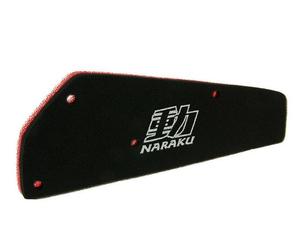 Naraku Luftfilter Einsatz Doublelayer für China Roller mit GY6 139QMB/A Motor (6730303)