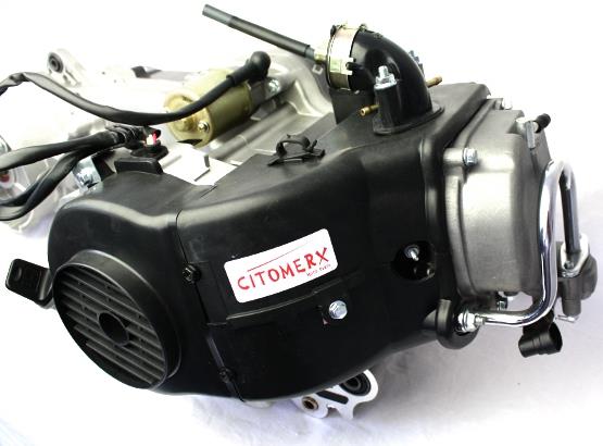 Komplettmotor Motor Komplett 125ccm 743mm Baotian REX GY6 125 4T