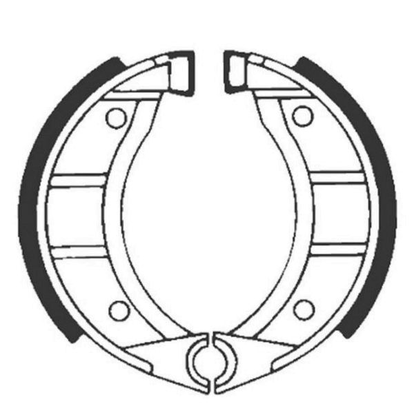 Bremsbacken für Trommelbremse EBC ohne Federn Typ 908 (681121)