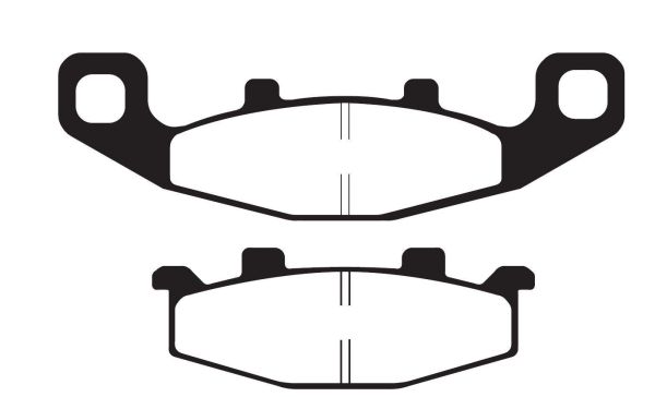 Bremsbeläge, Bremsklötze EBC Typ FA129HH Sintermetall (680514)