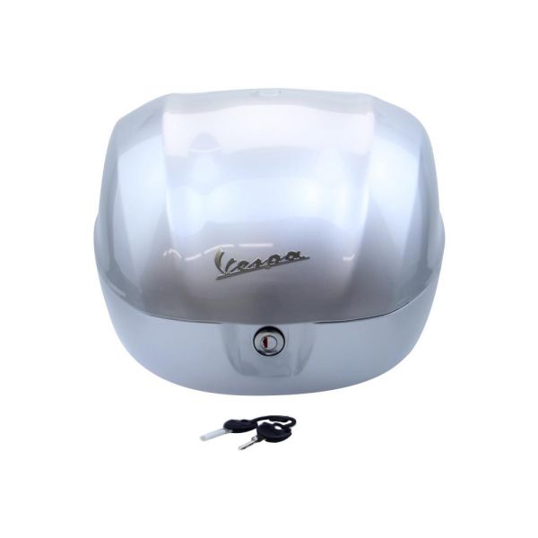 Top Case Vespa Primavera 50 125 Grau/Grigio Pulsar 711/B - 32 Liter - Original Piaggio (CM272915)