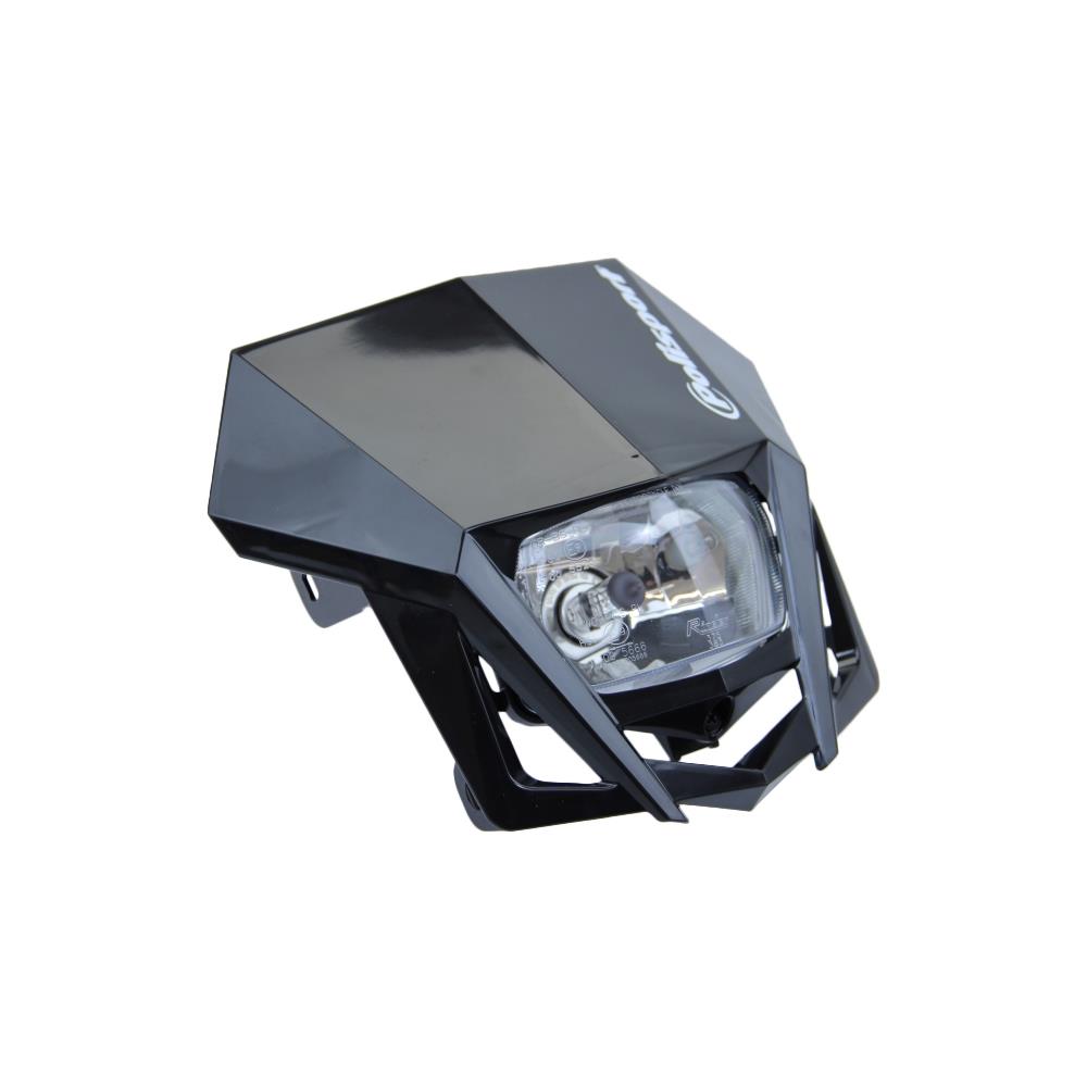 Scheinwerfer-Maske Polisport LMX schwarz für Aprilia Honda Suzuki KTM Husqvarna 