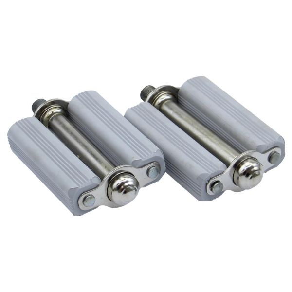 Pedal Set grau Pedale universal 9/16" Puch Hercules Zündapp Kreidler Mofa Moped (185187)