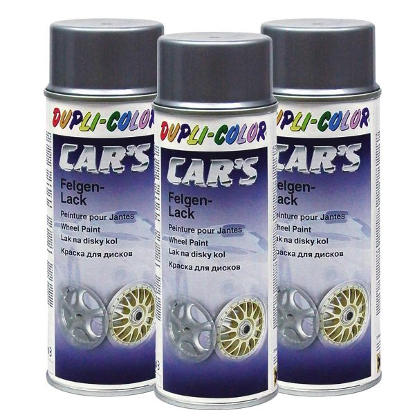 Duplicolor Car's Rallye Lack Alu-Felgensilber 3x 400 ml. (DU3859193_23121107172997)