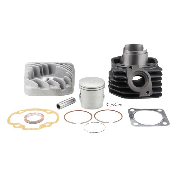 Zylinder Kit 70ccm AC luftgekühlt für Peugeot Speedfight, Buxy, Geo, SV50, Speedake, 50 inkl. Zylinderkopf (162140)