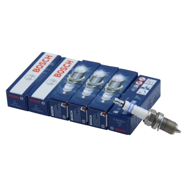 Bosch Zündkerzen FLR 8 LDCU+ 6-er Pack. (FLR8LDCU6)