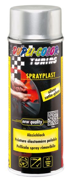 Sprayplast - Sprühfolie silber seidenglanz 400 ml. (DU433313)