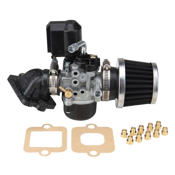 Piaggio TPH Typhoon Vergaser Sport 17,5 E-Choke Ansaugstutzen Sport-Luftfilter (166605s2)