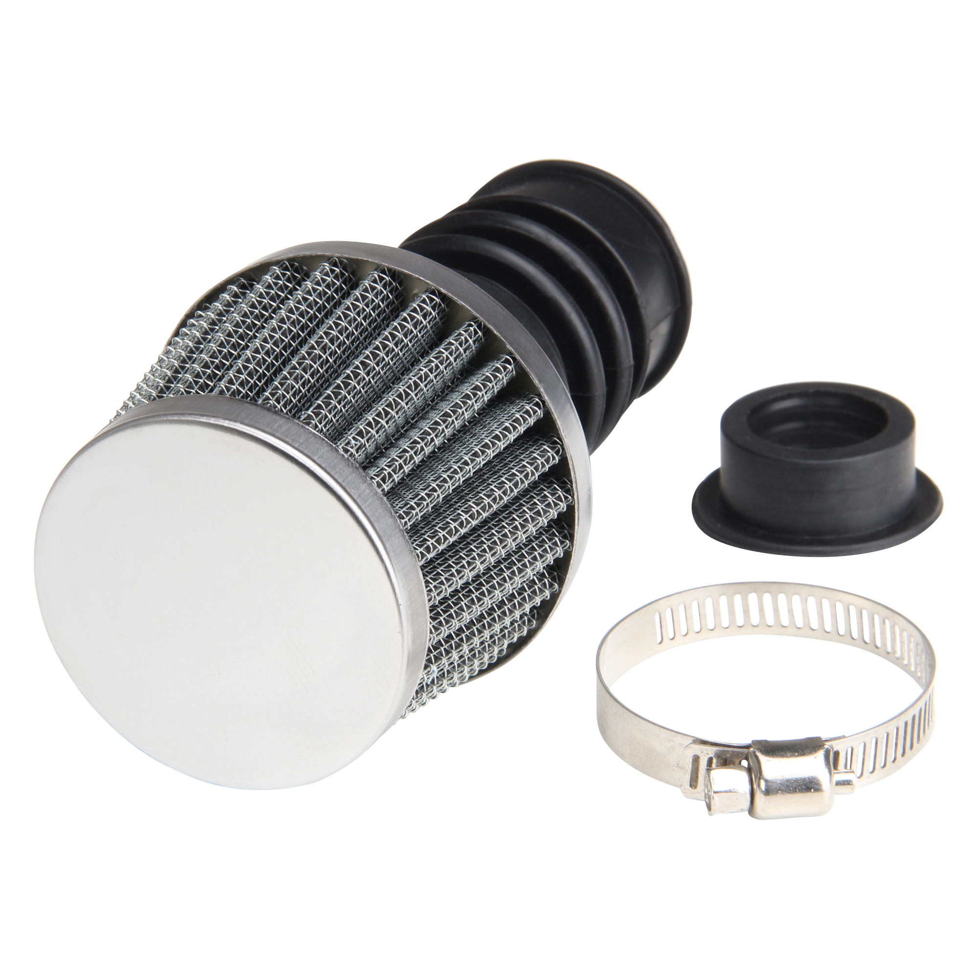 Sachs 504 505 506 Motor Vergaser 85er 13mm Zwischenflansch ASS Luftfilter  rund