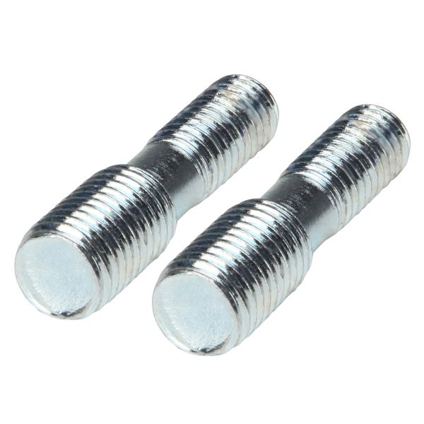 2x Universal Auspuff Krümmer Stehbolzen Adapter M8 / M10 (103861)