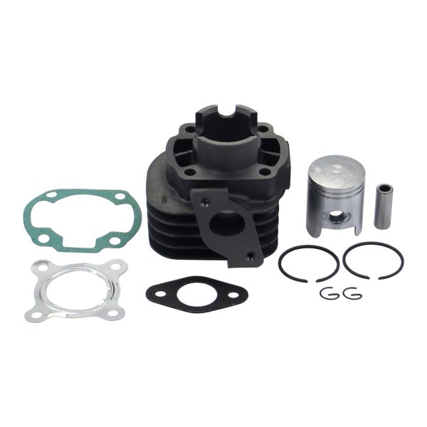 Zylinder Kit 50ccm AC luftgekühlt 12mm Pin gerader Flansch für Keeway 2T (100080581_23012610494319)