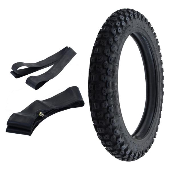 Reifen Enduro Motocross Kenda K270 4.10-18 (4,10 x 18) 58P TT + Schlauch + Felgenband (e6b4a31a-2da1-456e-8237-6b801f284f36)