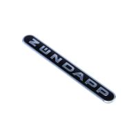 Tankemblem "Zündapp" schwarz mit silber Schrift 13cm für Zündapp (442-10.193-sw-silber) Tankemblem "Zündapp" schwarz mit silber Schrift 13cm für Zündapp (442-10.193-sw-silber)