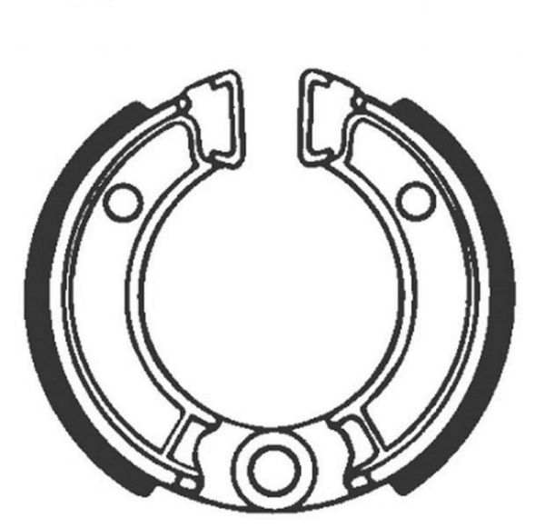 Bremsbacken für Trommelbremse EBC mit Federn Typ H301 (681034)