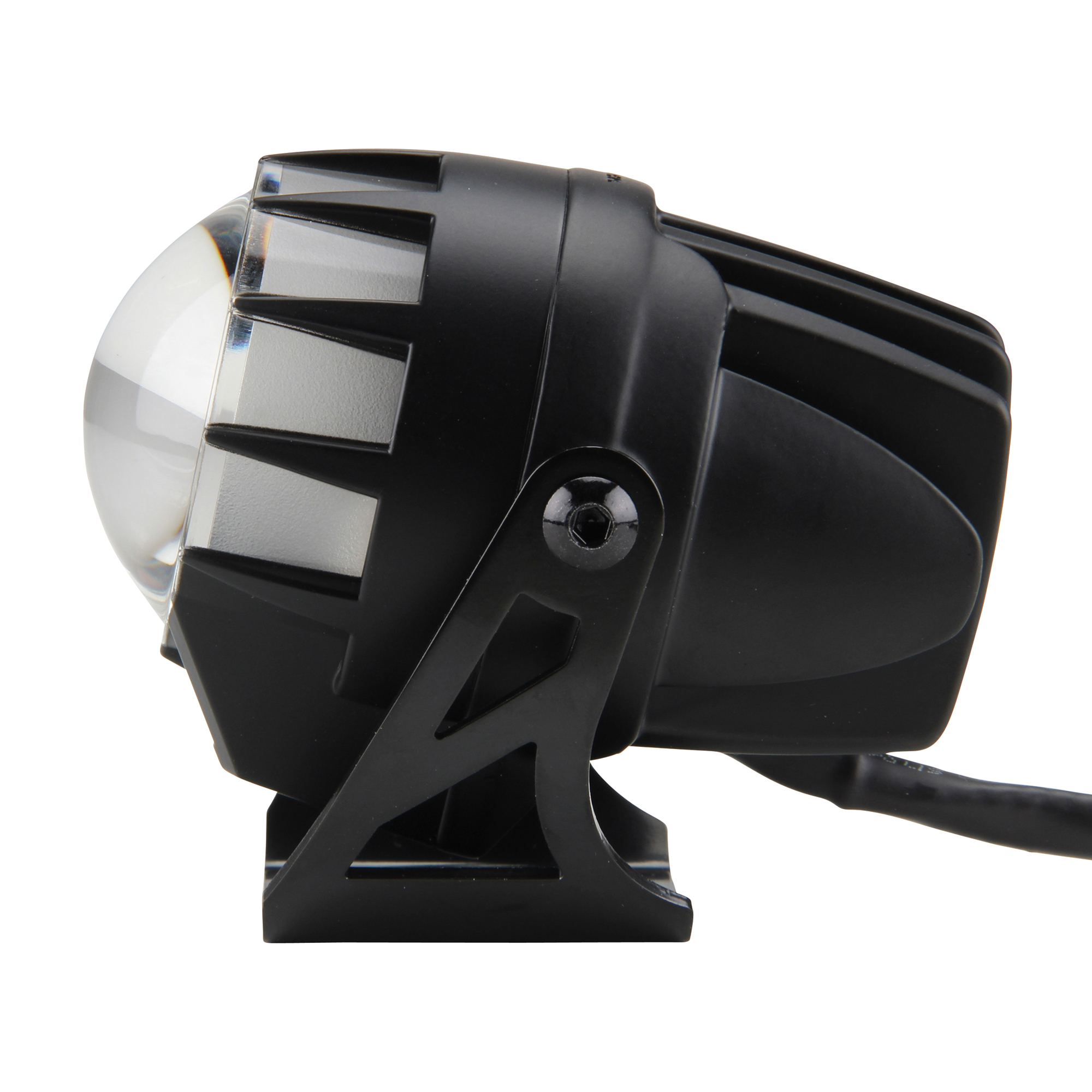 Highsider Dual Stream LED Scheinwerfer - Ellipsoidenscheinwerfer 12V mit ABE,  schwarz, Scheinwerfer, Scheinwerfer & Zubehör, Motorrad Beleuchtung, Motorradteile