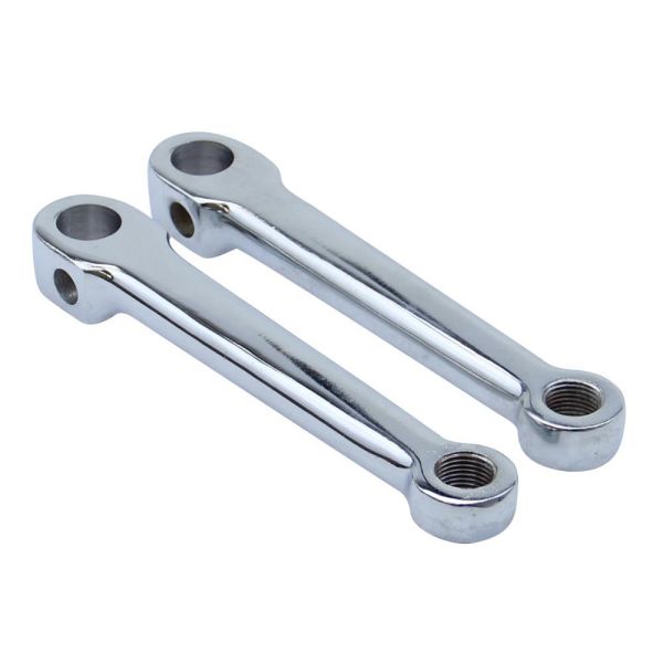 Tretkurbelarm Pedalarm Tretkurbel Satz chrom gerade Sachs Motor (185188)