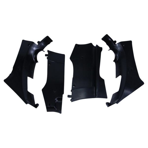 Rahmenverkleidung Kunststoff schwarz für Zündapp GTS 50 (529-10.150)