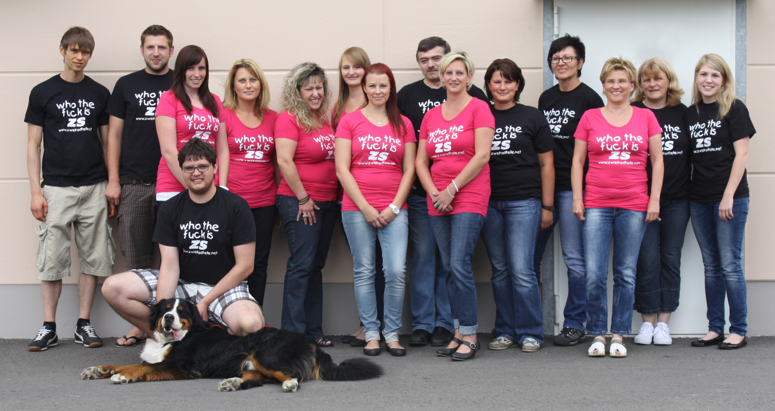 Das Zs2Radteile Team - Teamfoto
