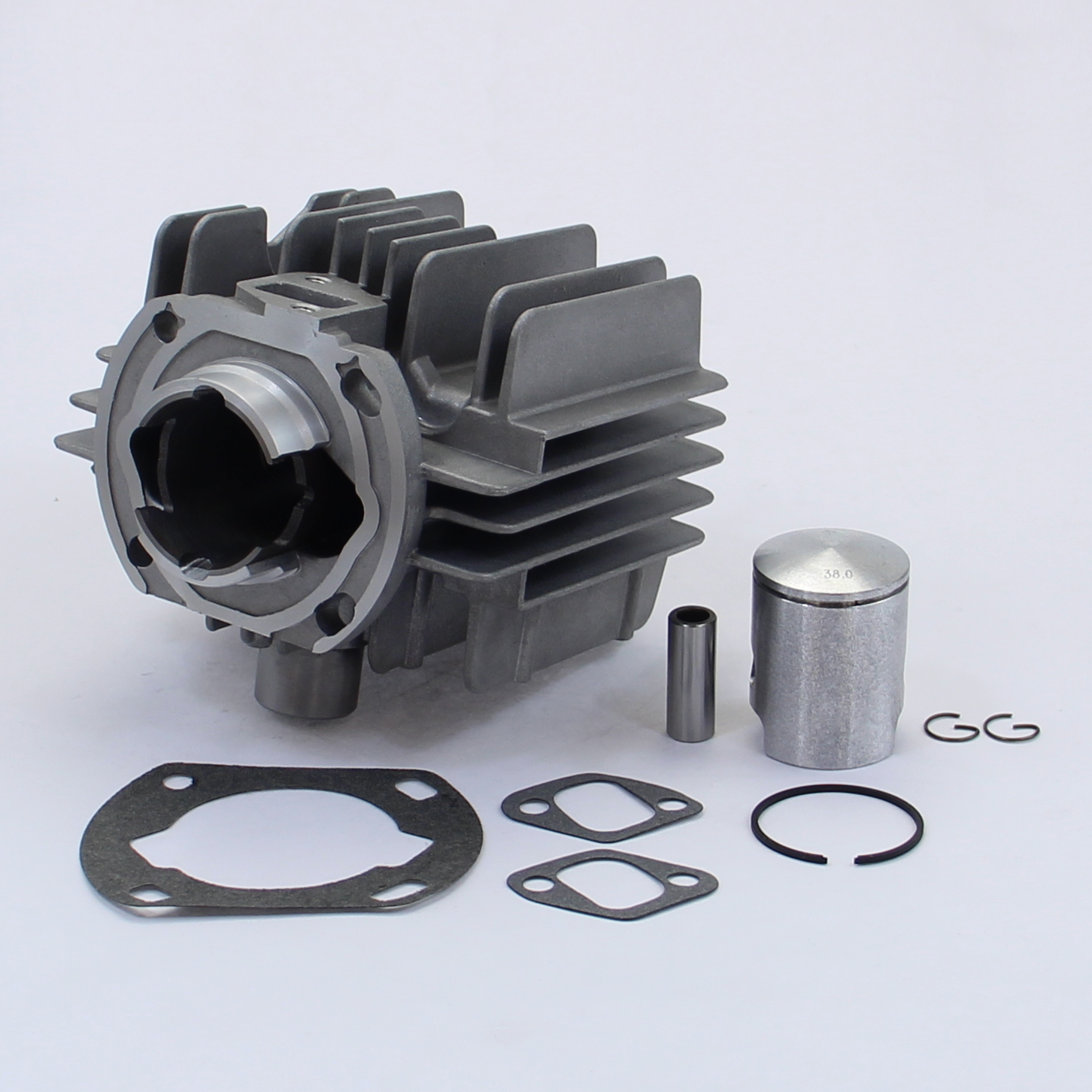 Cylinder kit 50cc 38mm for Hercules Optima / TUNING Prima M 2 3 4 5 Sachs  504 505 engine, Cylinders & Tuning Kits, Cylinder & Piston, Moped engine  parts, Moped parts