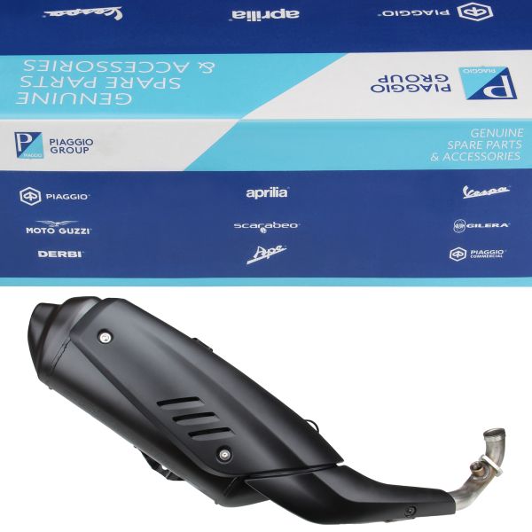 Original Piaggio Auspuff für Piaggio Beverly 300 RST-S 4T 4V IE E3 2010-2015 (1A0046215) (1A0046215)