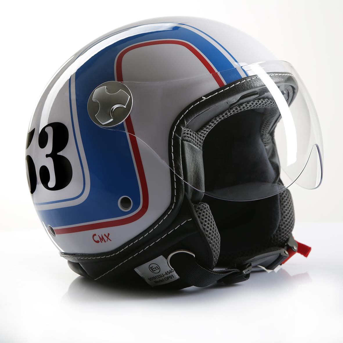 Motorrad Roller Helm FM Jethelm matt schwarz XS 53 bis 54 cm 