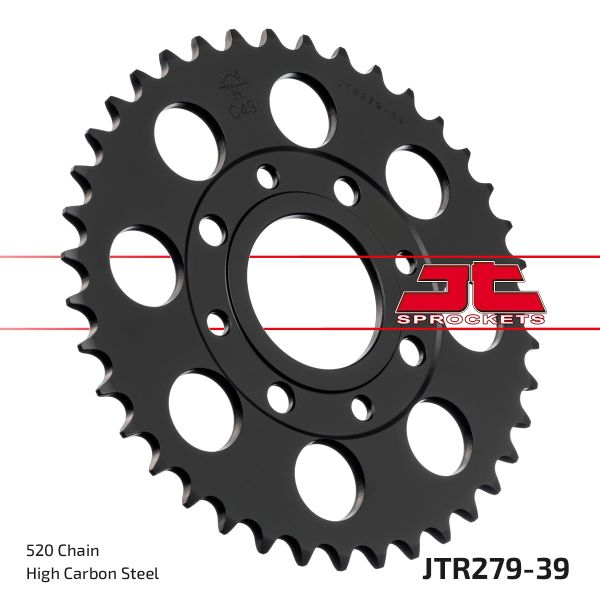 Kettenrad hinten 39 Zähne Teilung 520 Typ R279-39 (110933)