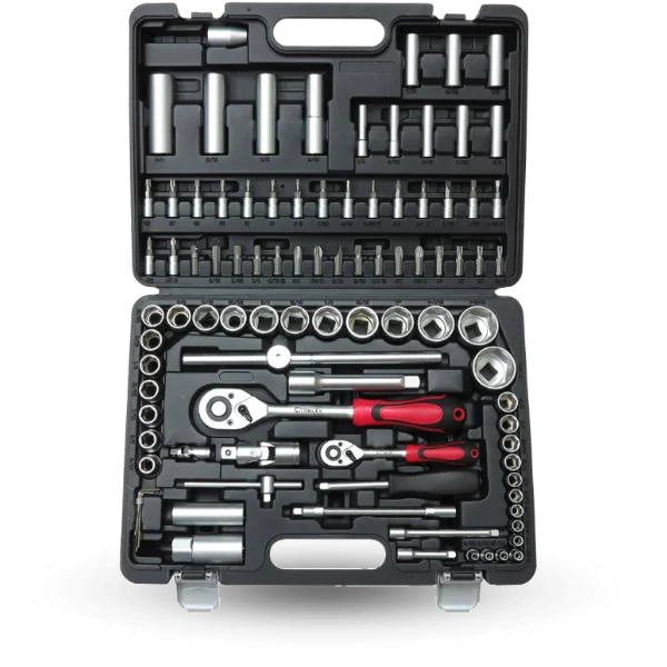 Citomerx Steckschlüsselsatz Profi 94-teilig Zoll-Werkzeug