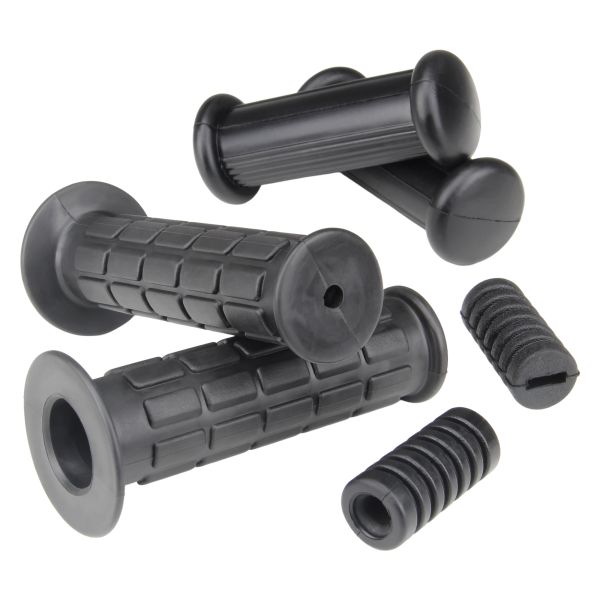 Lenkergriffe Fußrastengummi Kickstartergummi Schaltgummi Gummiteile Set passend für Simson S50 S51 S70 S53 S83 – Citomer (105806)