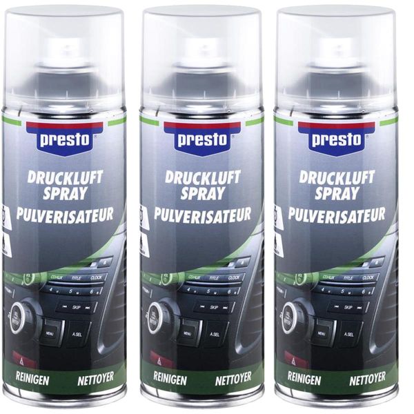 Presto Druckluftspray 3x 400 ml. (PR2583123_23042510512695)