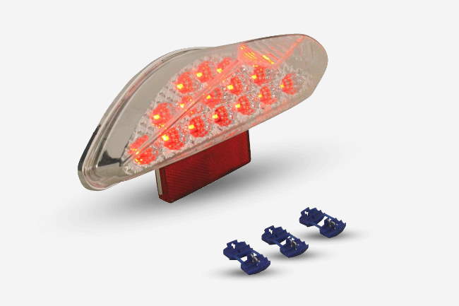 LED-Rücklicht mit E-Nummer für Yamaha Aerox und MBK Nitro