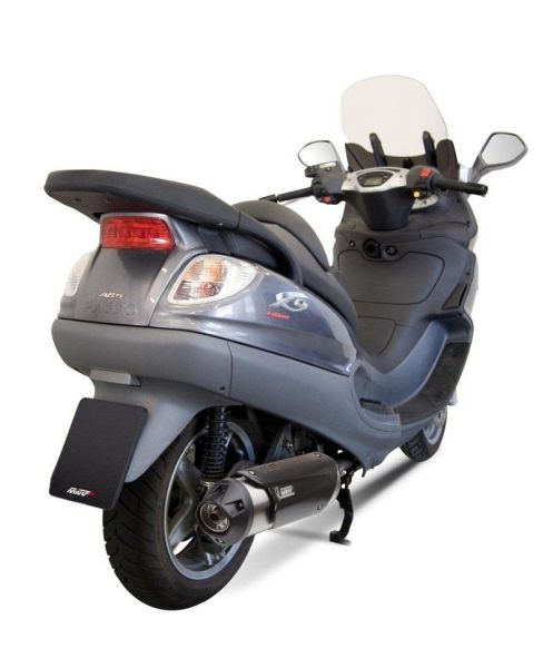 Mivv URBAN Schalldämpfer - SLIP-ON Edelstahl für PIAGGIO X9 500 BJ 2006 > 2007 (C.PG.0014.K)