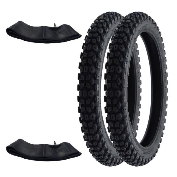 2x Reifen Enduro Motocross VeeRubber VRM022 2.75-17 (2 3/4 x 17) 47R TT + Schlauch (ea7d32ae-b95b-4925-a7e6-82972b7be57b)