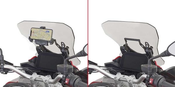 GIVI Halterung für Handy-/ Navihalterung zur Windschildmontage für BMW (FB5137_23082110022584)