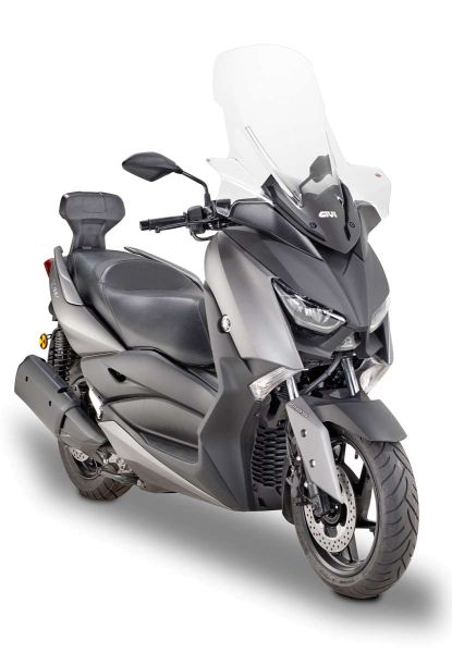 Givi Windschild D2136STG transparent, 555 mm x 640 mm für Yamaha X-Max 300 (17>21), X-Max 125/400 (18>21) (D2136STG)