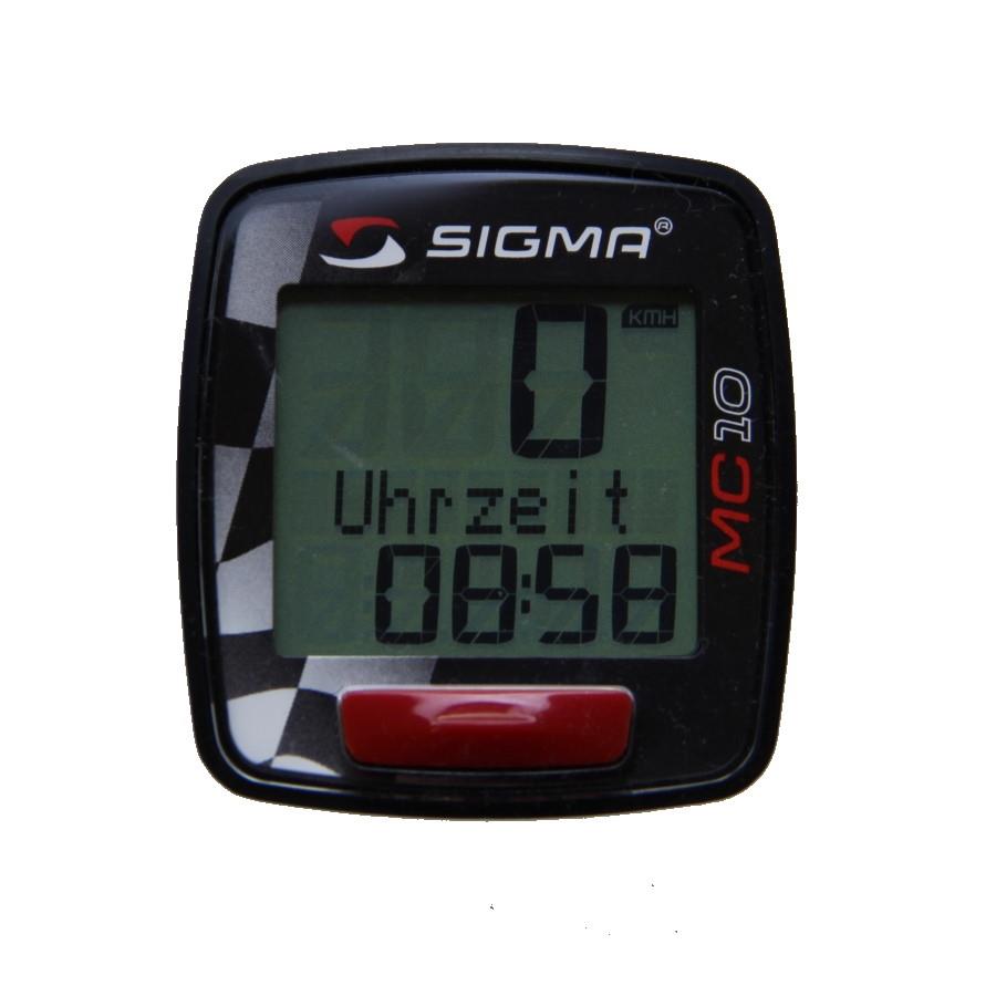 SIGMA MC10 Universal Tacho Tachometer digital bis 399km/h für