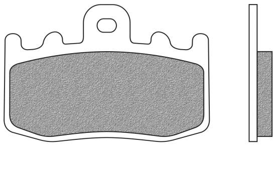 Bremsbeläge vorne organische Version Typ FD.0320 für BMW K 1200, R 1150 GS, R 1200 GS, R 1100 S, R 1 (700320)